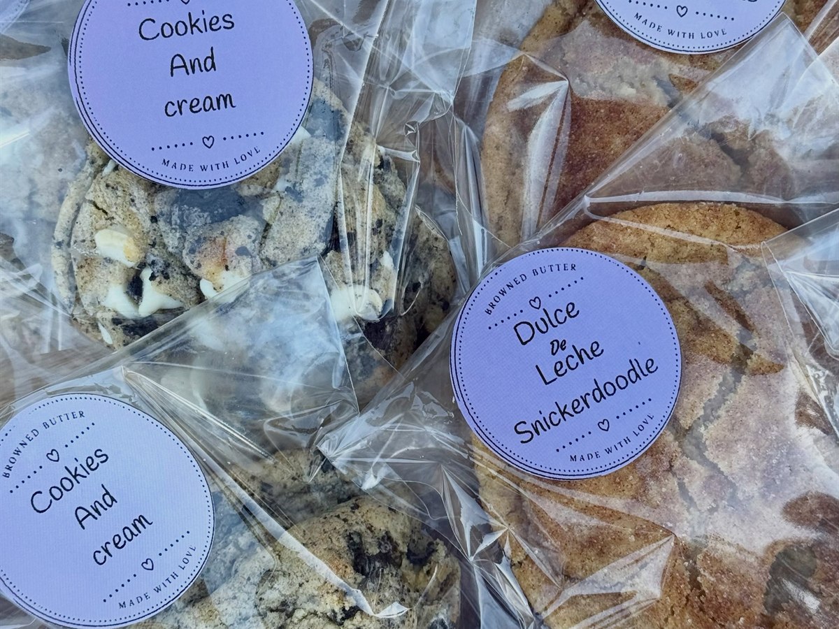 Dulce de Leche Snickerdoodle cookie from Green Goddess Goodies